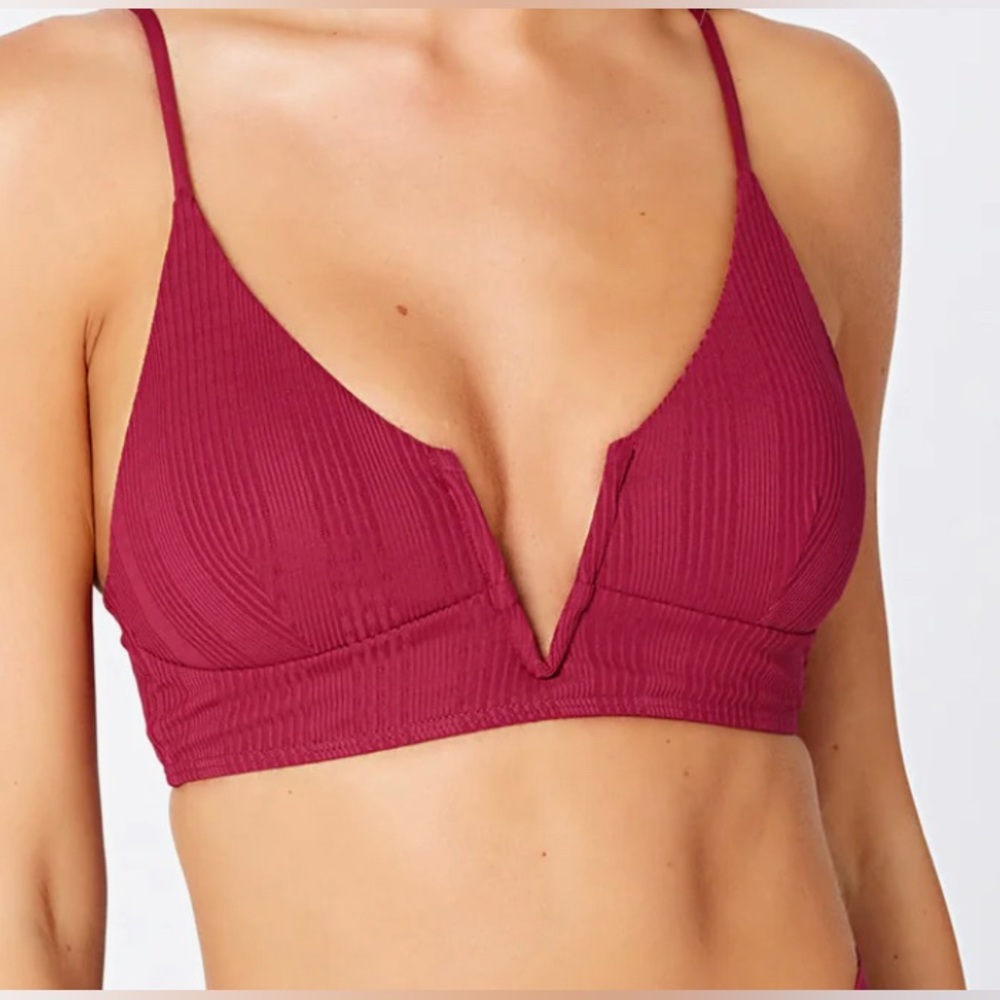 L*Space Siren Top in Cabernet Size Small
